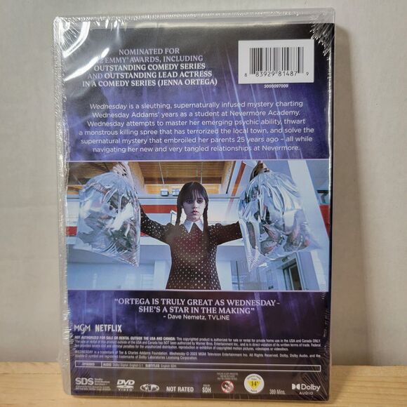 DVD Wednesday Season 1 - SEALED - Picture 2 of 2